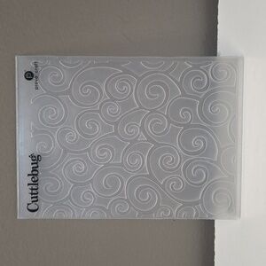 Swirls Embossing folder Sizzix Big Shot Stampin Up